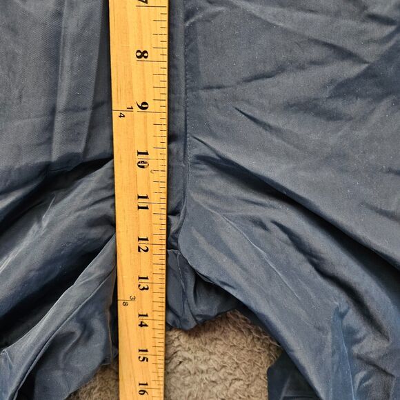 Le Coq Sportif Track Pants Mens Medium Blue Warm Up‎ Windbreaker Pant Ankle Zip - Picture 5 of 11